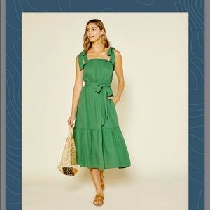OUTERKNOWN Oasis Dress in Green